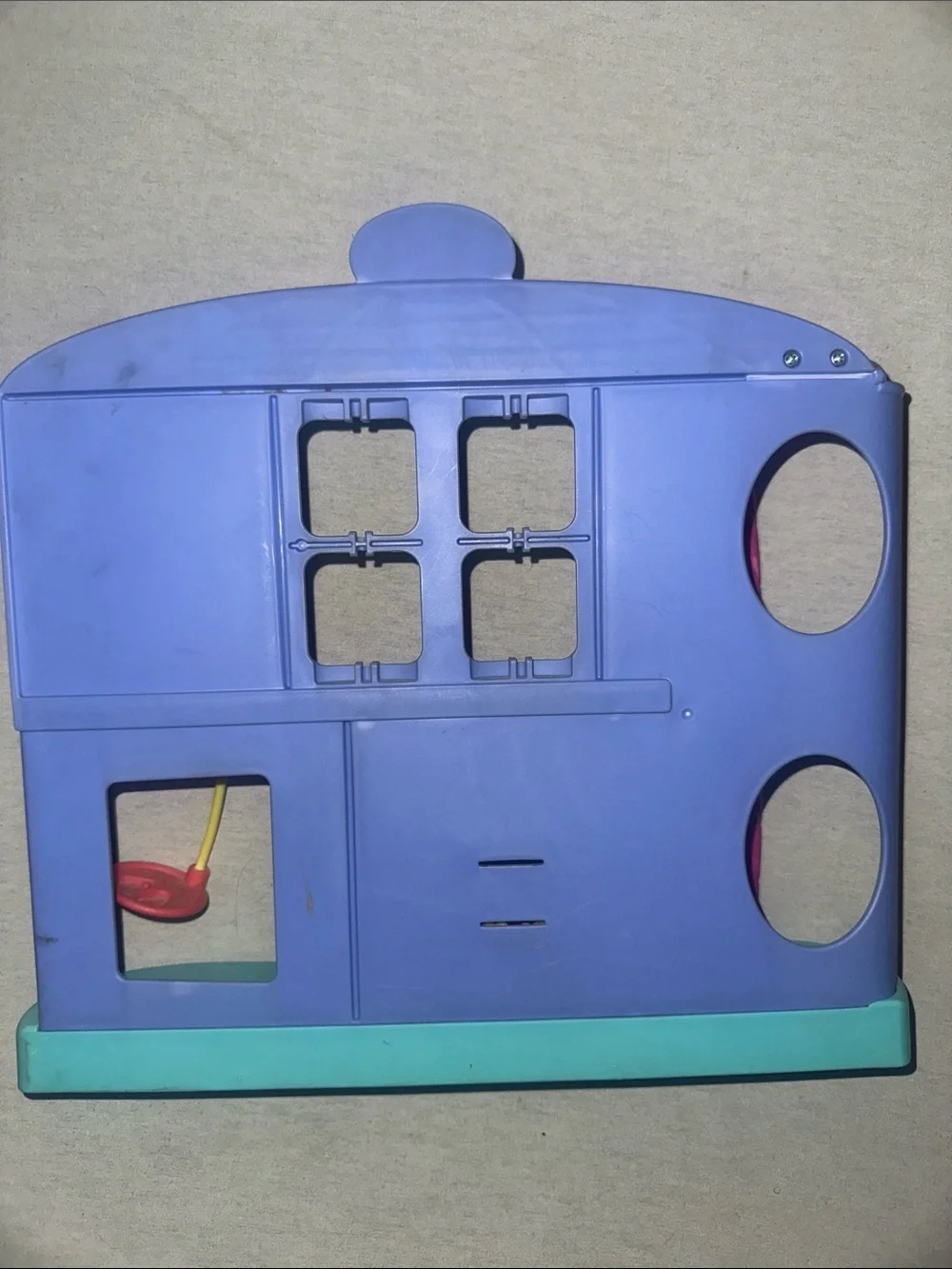 Kids Peppa Pig Playset - Purple and Teal Playset Toy
